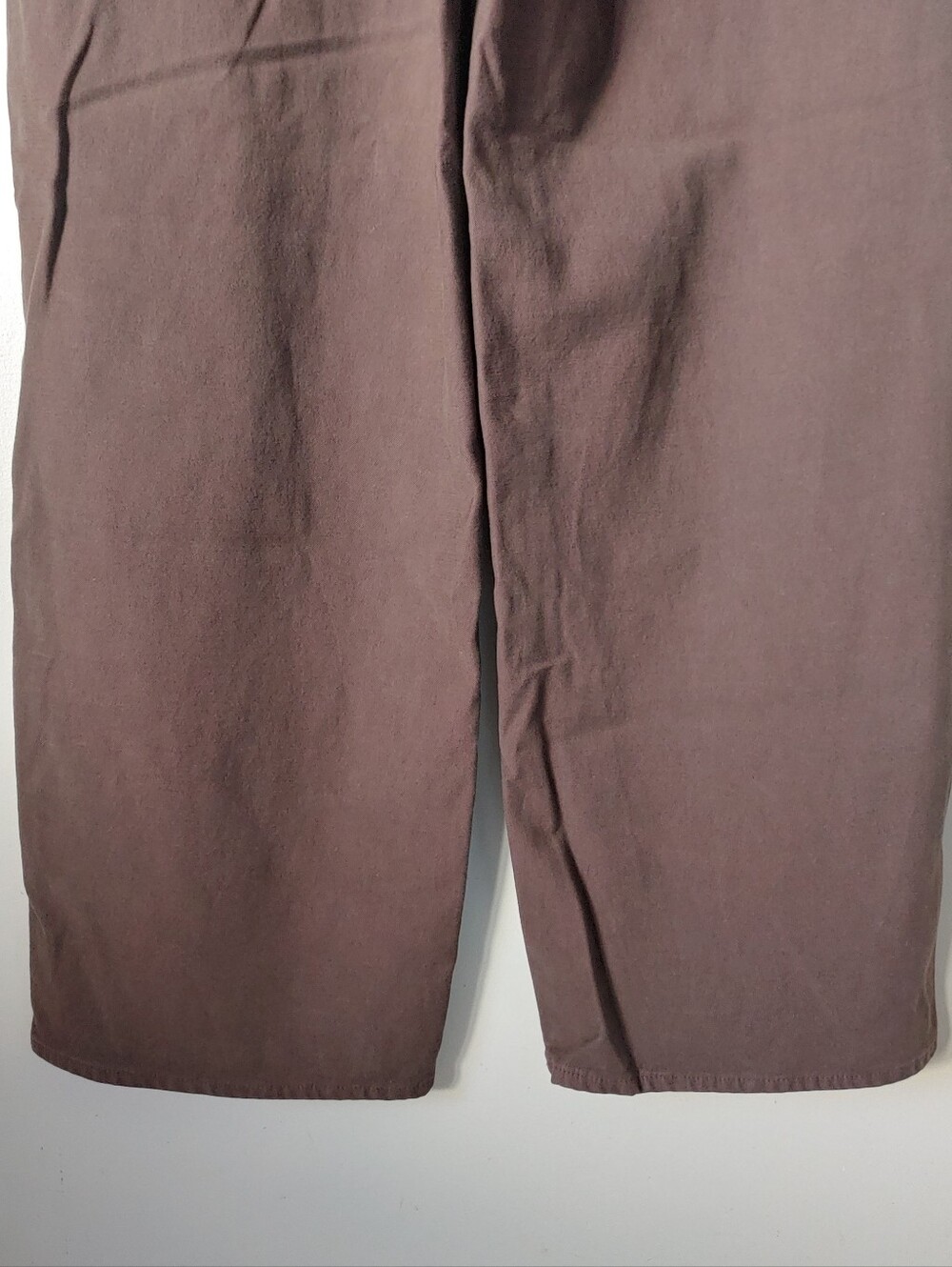 Aritzia Wilfred Ascendant Pant High Rise Utility Wide Leg Size 8 Brown - Picture 14 of 16